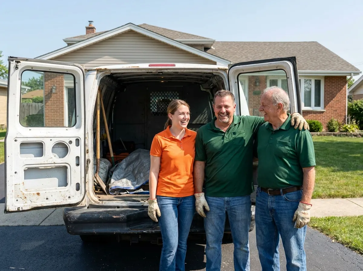 The Bartlett Junk Removal Co. team — junk removal in Bartlett, IL